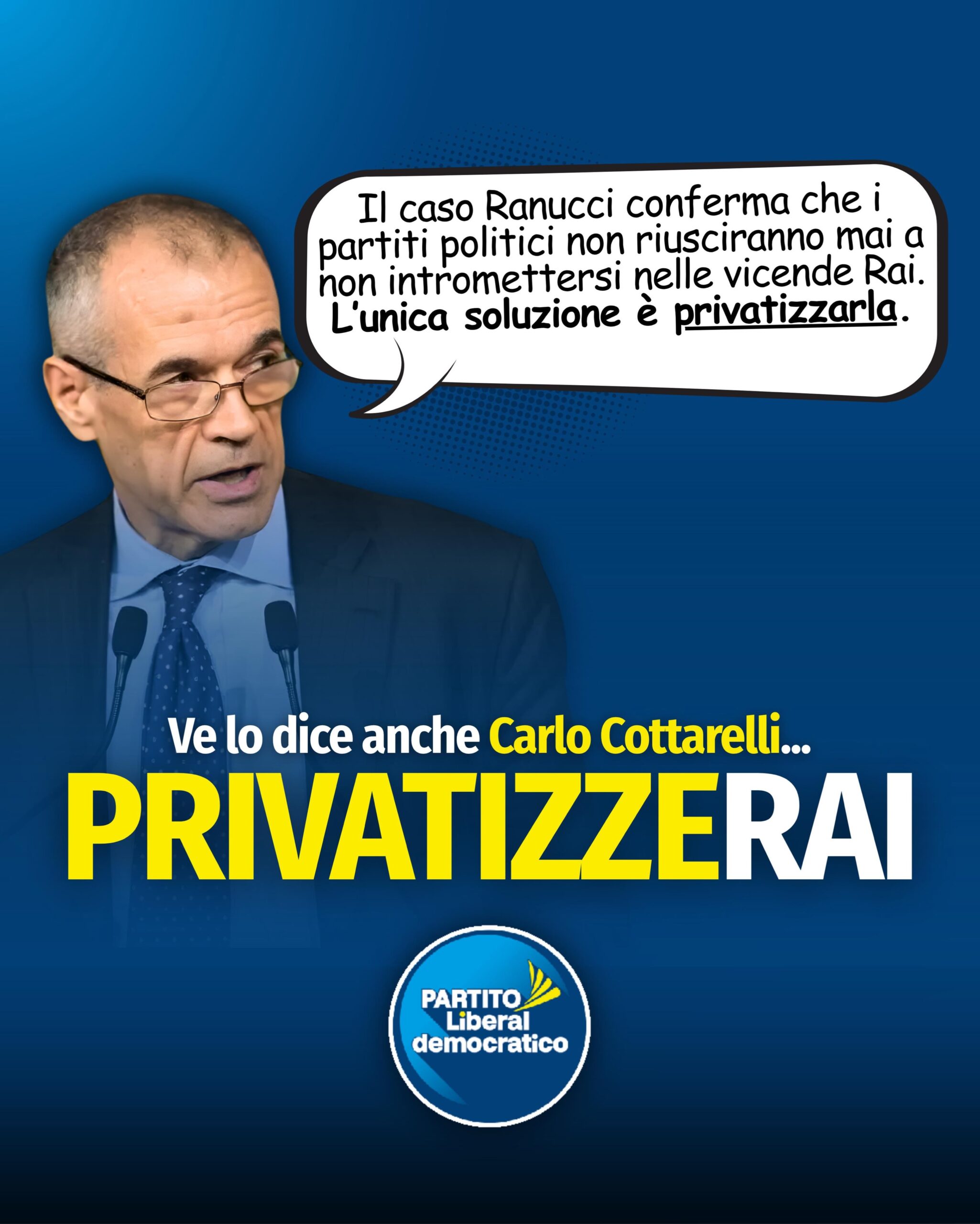 La politica non riesce a tenere le mani fuori dalla Rai.

Se il problema è strutturale, serve una so