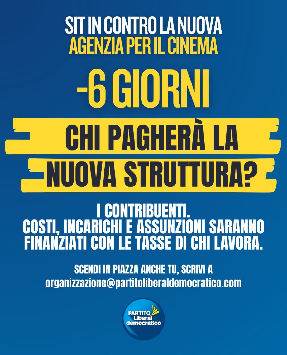 Chi pagherà la nuova Agenzia per il Cinema? Sempre gli stessi: i contribuenti.

Nuove strutture sign