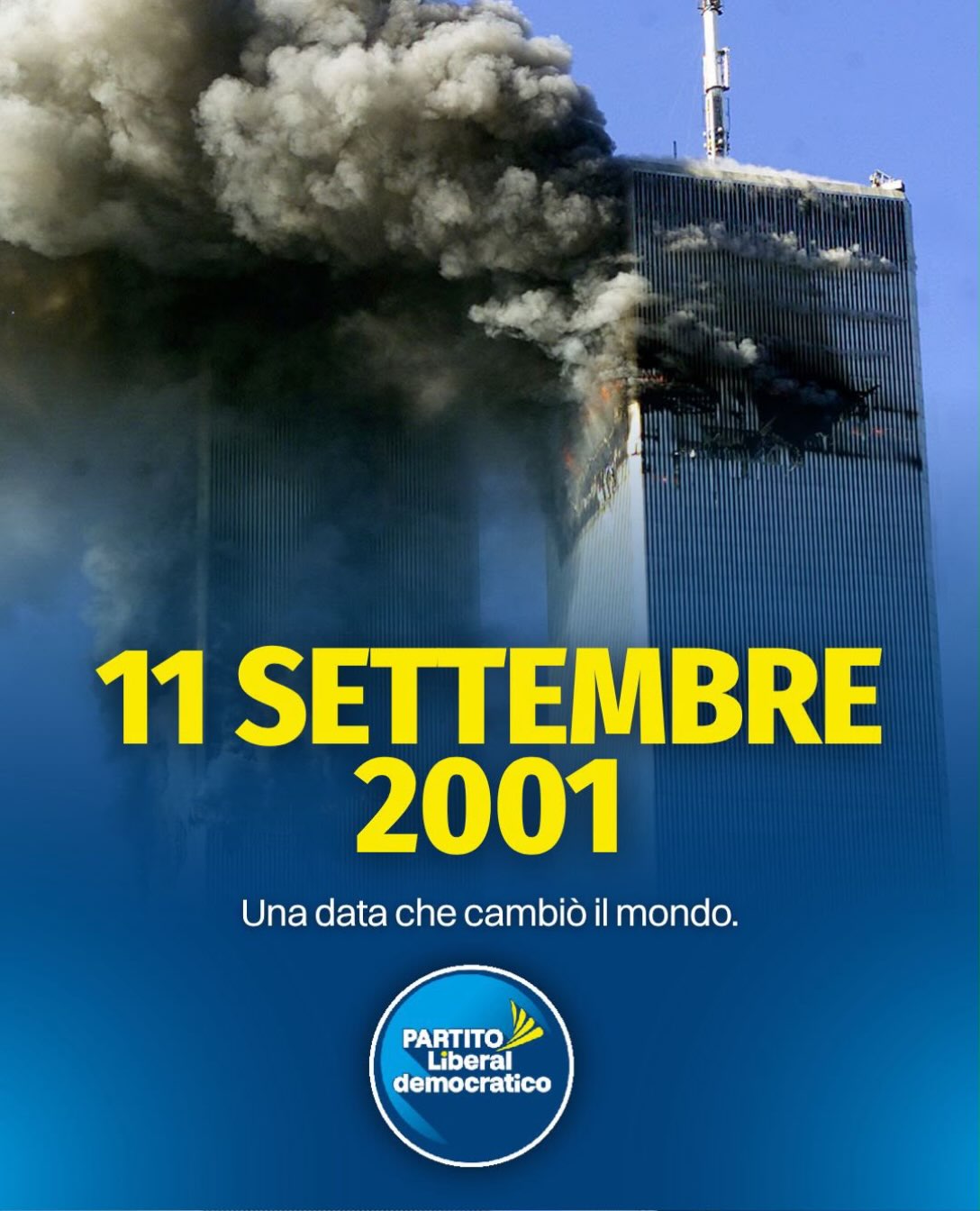 11 settembre 2001. Venticinque anni dopo.
Quasi 3.000 vite innocenti spezzate. Un attacco che cambi